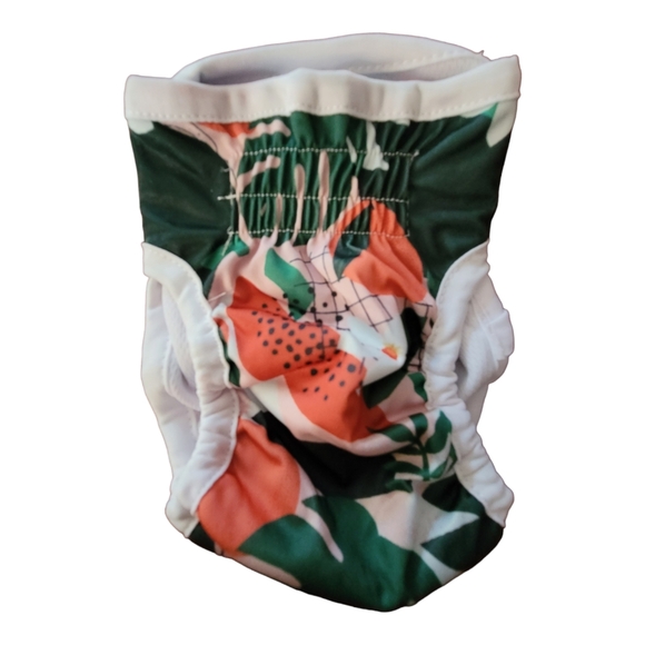 Washable Pet Female Diapers 3 Pack Ruffle Decor Reusable Small Dog In Heat, XS - Picture 12 of 13